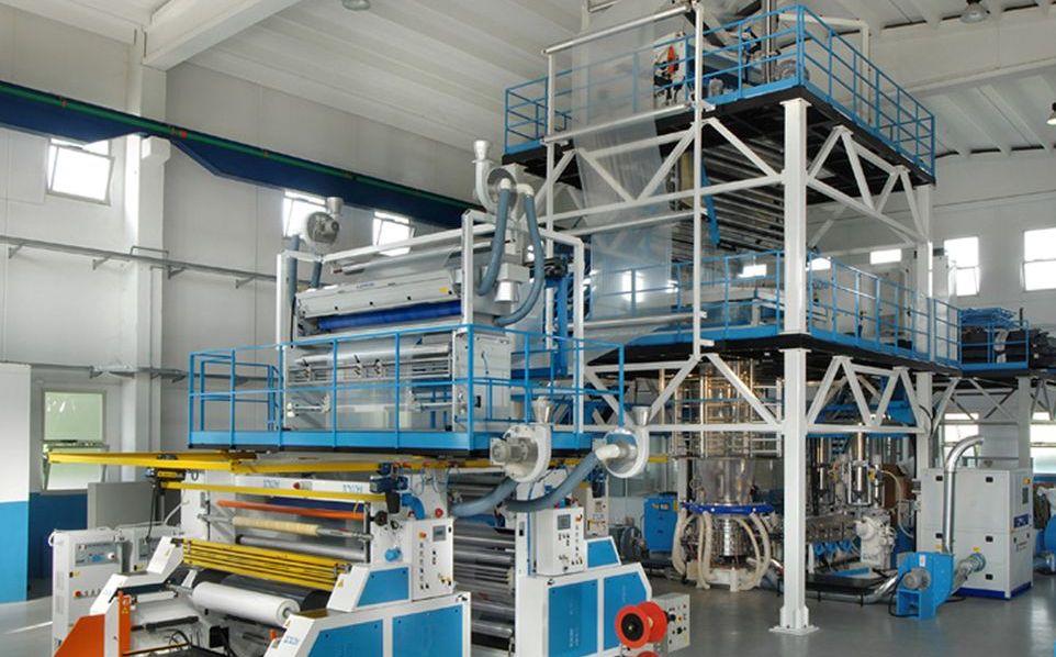 Corona Behandlung: Blasextrusion